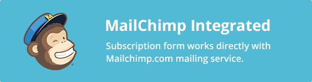 mailchimp - Car Rental Landing Page